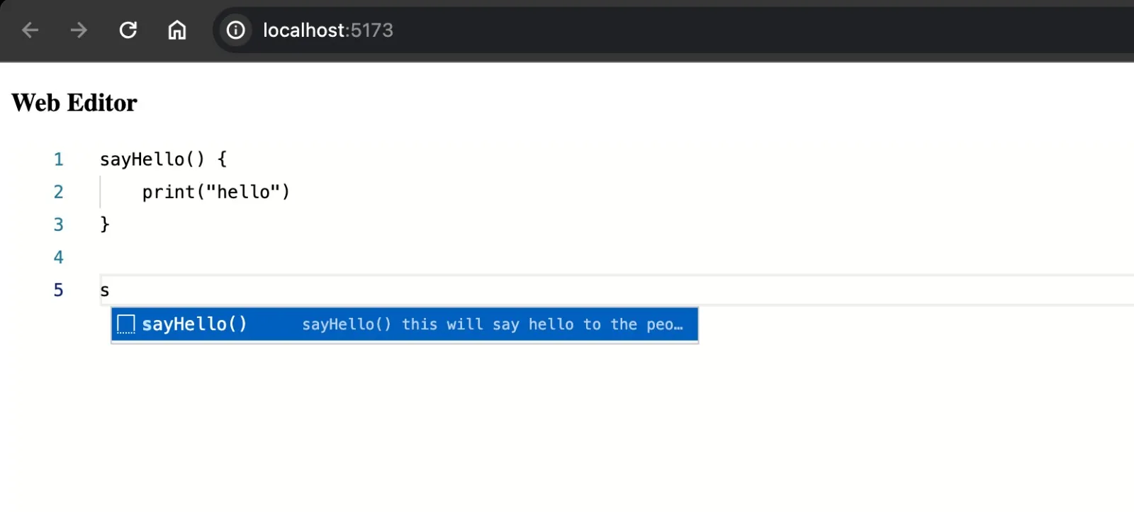 React Web Editor