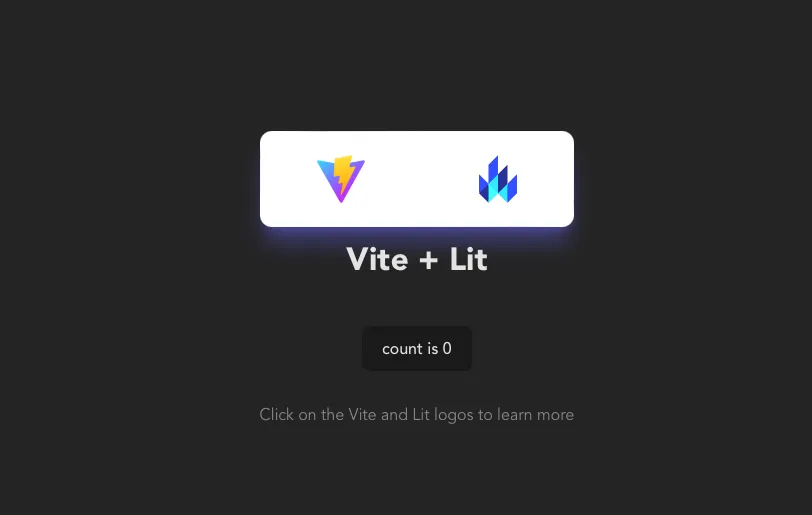 Test app with applied tailwindcss classes