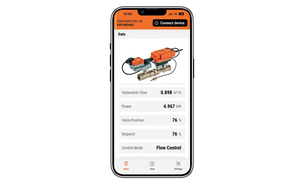 Device overview and workflow interface